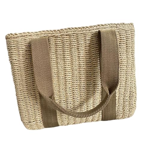 Nishiyuenyi Einkaufstasche für Frauen, Strandtasche für den täglichen Gebrauch und Reisen, Hellbraun Nishiyuenyi Einkaufstasche für Frauen, Strandtasche für den täglichen Gebrauch und Reisen, Hellbraun von Nishiyuenyi