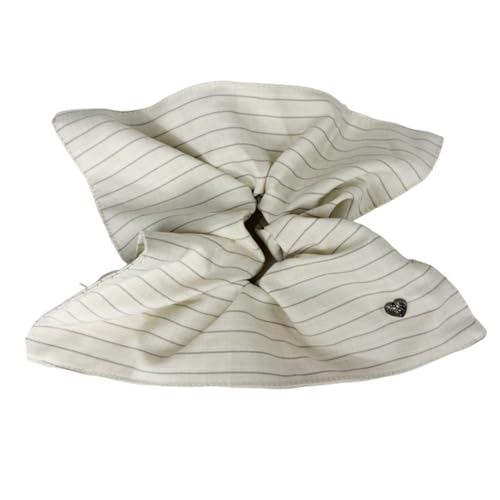 Nishiyuenyi Großes Haargummi, quadratische Form, geeignet für Mädchen und Damen, Beige Nishiyuenyi Großes Haargummi, quadratische Form, geeignet für Mädchen und Damen, Beige von Nishiyuenyi