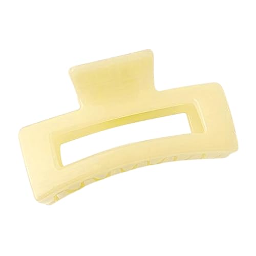 Nishiyuenyi Haarclip für Frauen mit starker Haltefunktion für dickes und dünnes Haar, Gelb von Nishiyuenyi