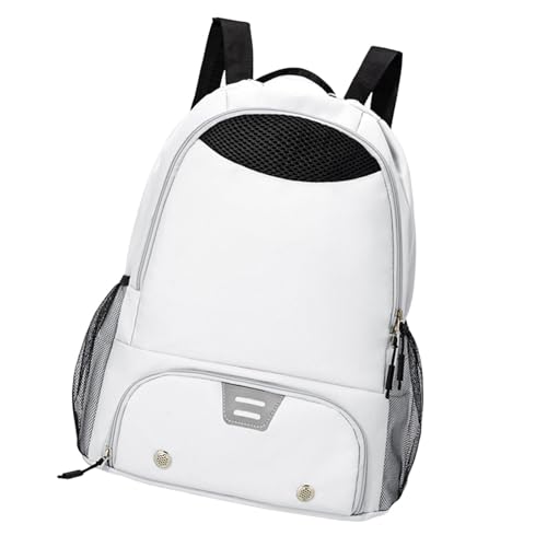Nishiyuenyi Rucksack für Basketball mit Kordelzug Und Schuhfach, Sporttasche für Rugby, Weiß Nishiyuenyi Rucksack für Basketball mit Kordelzug Und Schuhfach, Sporttasche für Rugby, Weiß von Nishiyuenyi