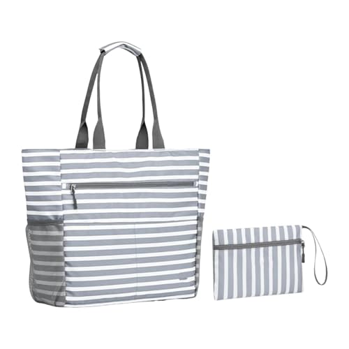 Strandtaschen, Strandtasche mit Tasche, leichte Mehrzweck-Reisetasche, Pooltasche für den Pool von Nishiyuenyi