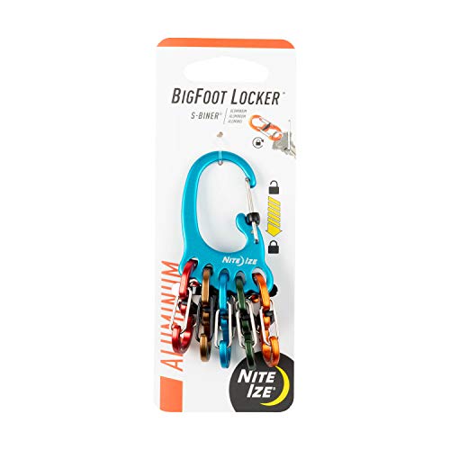 NiteIze BigFoot Locker KeyRack Aluminum- assorted von Nite Ize