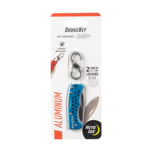 Nite Ize DoohicKey Key Chain Knife, blau von Nite Ize