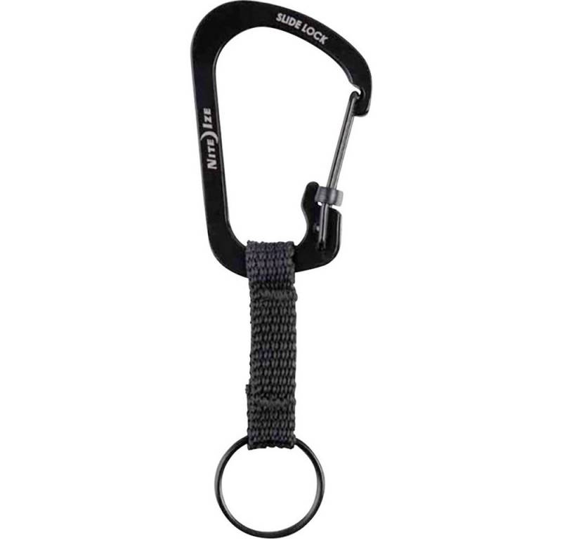 Nite Ize Schlüsselanhänger NITE Ize Schlüssel-Karabiner NI-CSLW3-01-R6 Keyring Gr.3 Schwarz 1 St. von Nite Ize