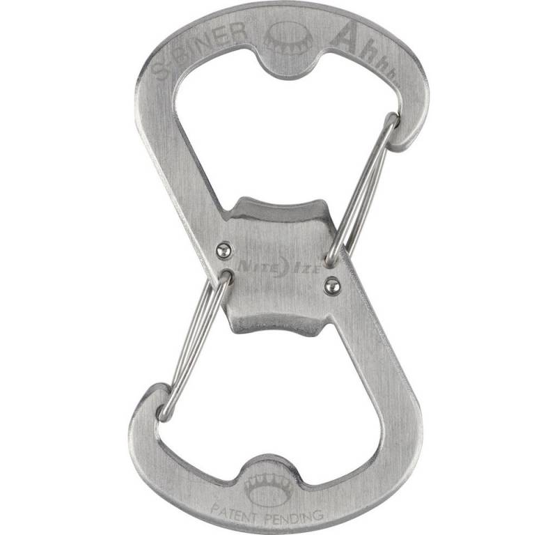 Nite Ize Schlüsselanhänger NITE Ize Schlüssel-Karabiner NI-SBO-03-11 S-Biner Ahhh Edelstahl 1 St. von Nite Ize