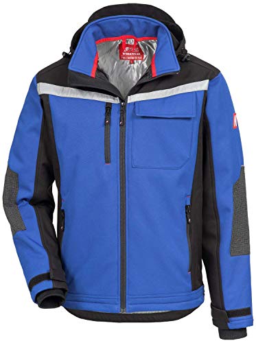 Nitras 7181 Frauen-Softshell-Jacke - Jacke für die Arbeit - Blau - 2XL von Nitras