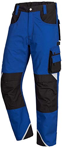 Nitras Herrenpullover Motion TEX Plus für die Arbeit mit Gummibund & hohen Stehkragen in Blau Größe S von Nitras