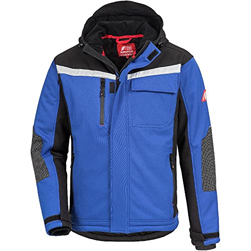 Nitras Motion TEX Plus 7181W Softshell-Jacke für die Arbeit - Blau - 2XL von Nitras