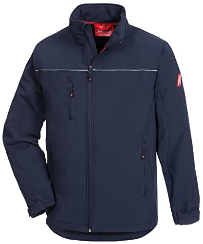 Nitras Motion Tex Light 7151 Softshelljacke - windfeste Jacke für die Arbeit - Dunkelblau - 4XL von NITRAS