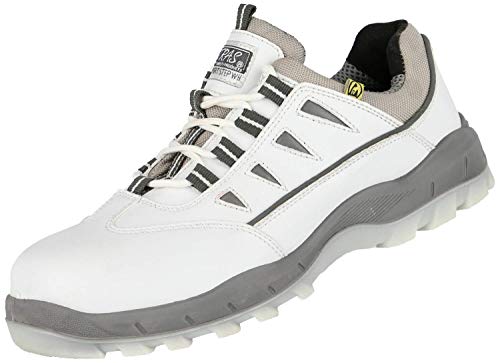 Nitras Sport Step 7305 Sicherheitsschuhe - EN 20345 S3 SRC ESD - Weiß - 37 von Nitras