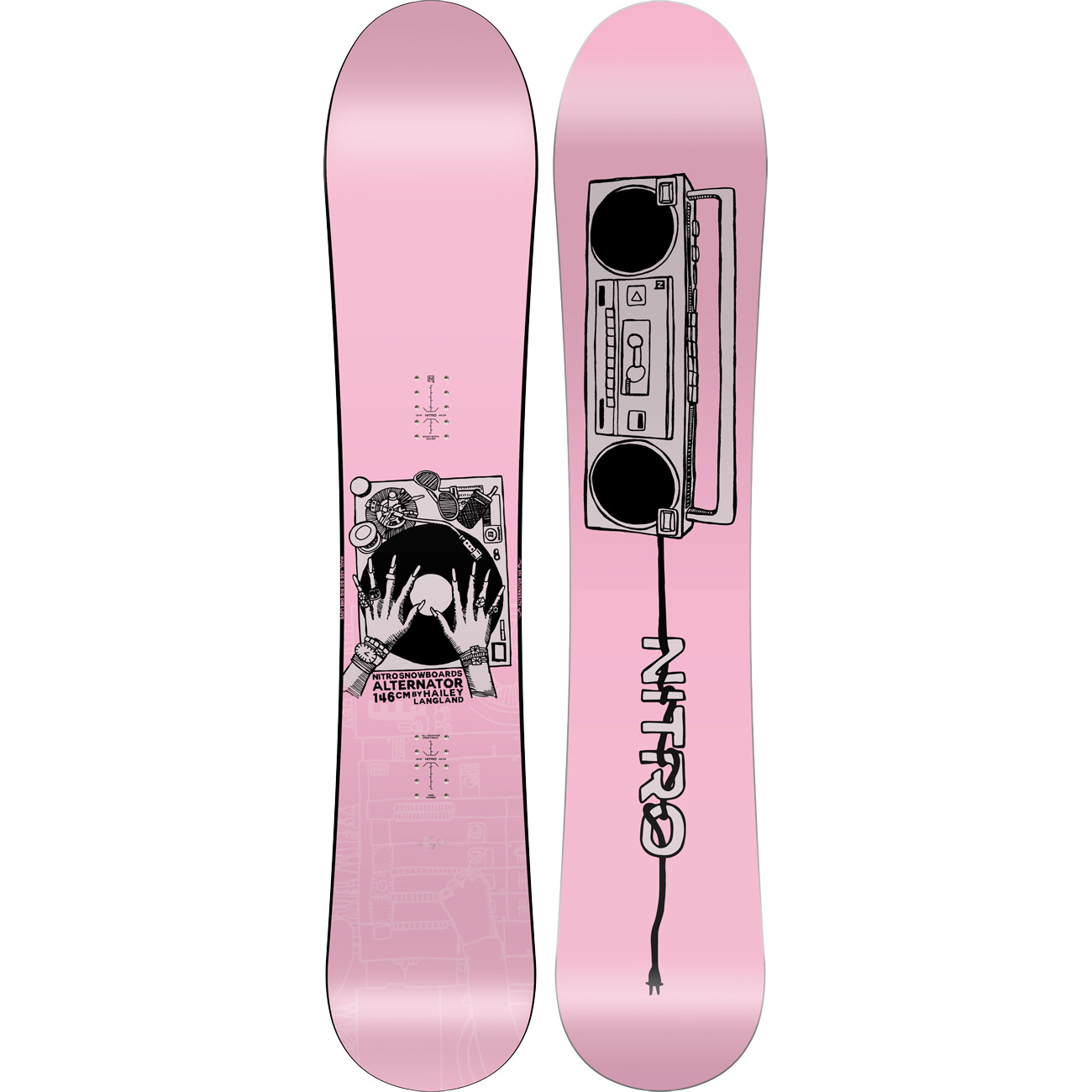 Nitro Damen All Mountain Snowboard ALTERNATOR x HAILEY von Nitro
