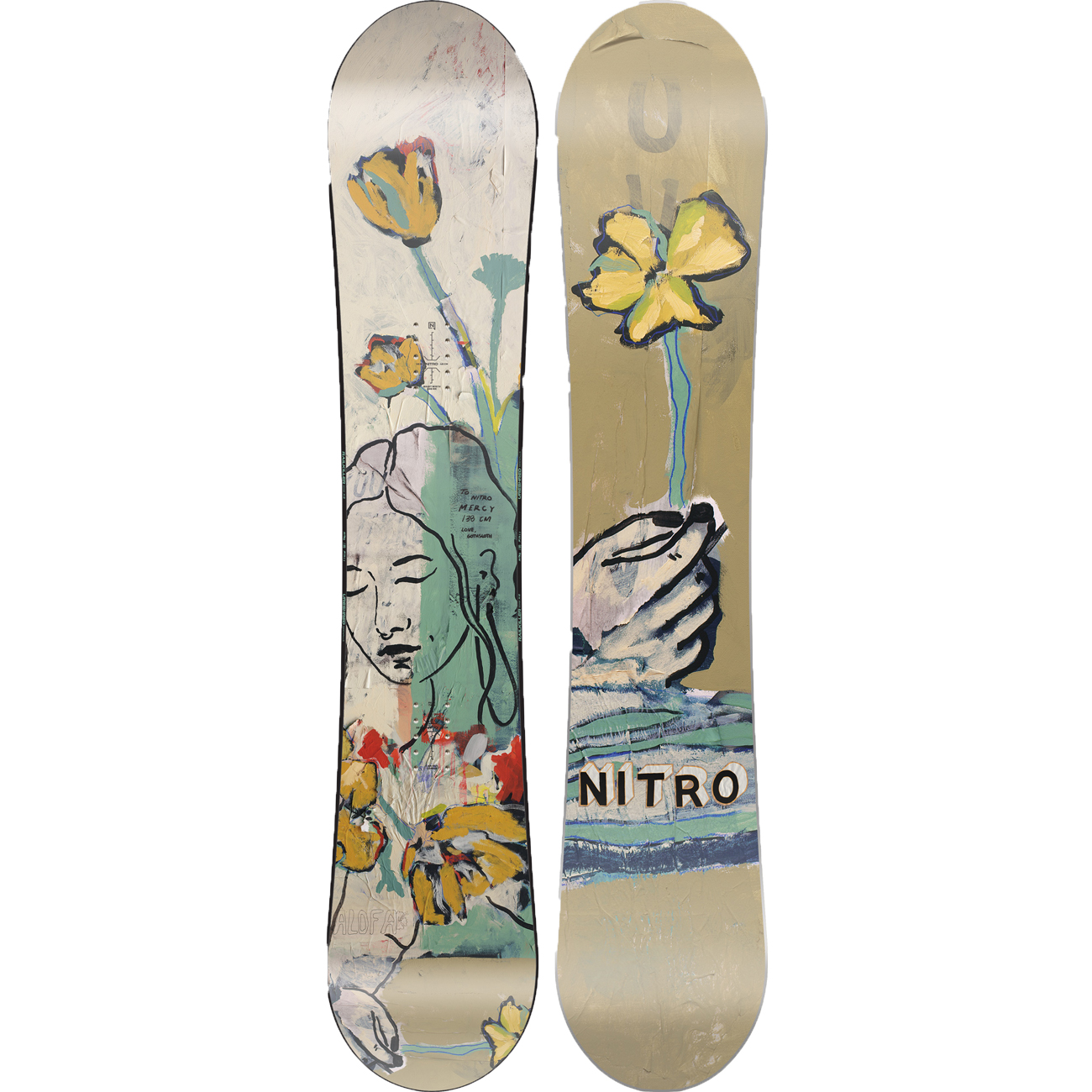 Nitro Damen Freestyle Snowboard MERCY von Nitro