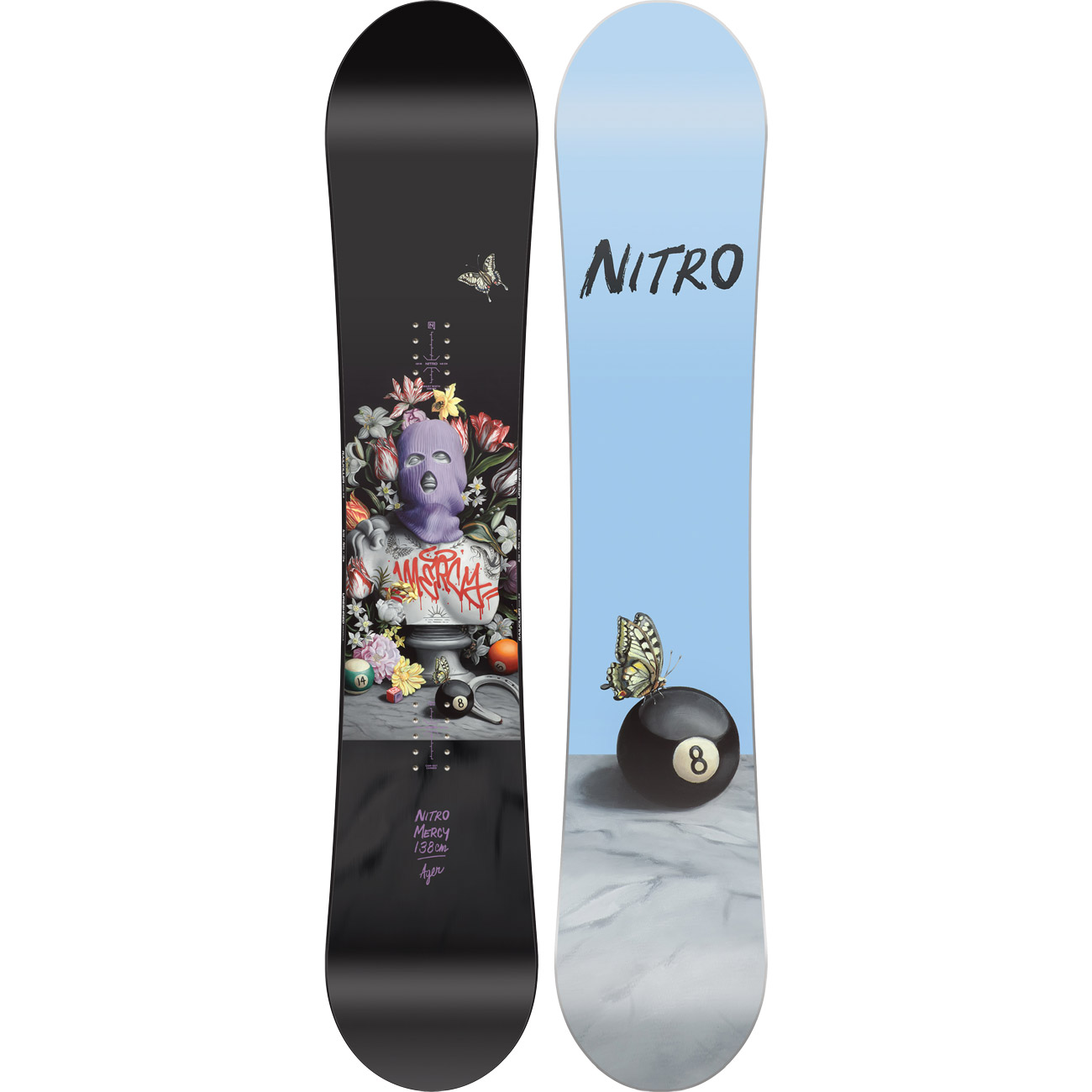 Nitro Damen Freestyle Snowboard MERCY von Nitro