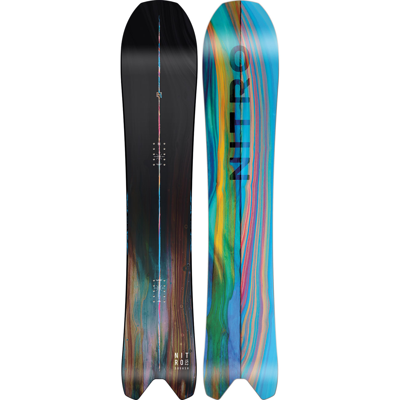 Nitro Damen Powder Snowboard SQUASH von Nitro