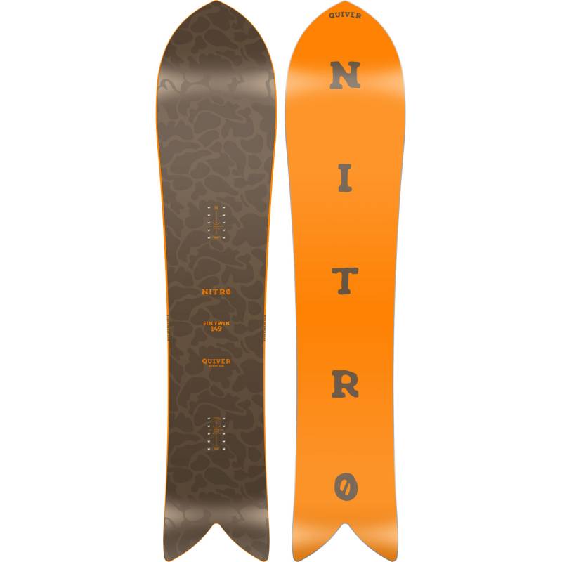 Nitro Herren Powder Snowboard FINTWIN von Nitro