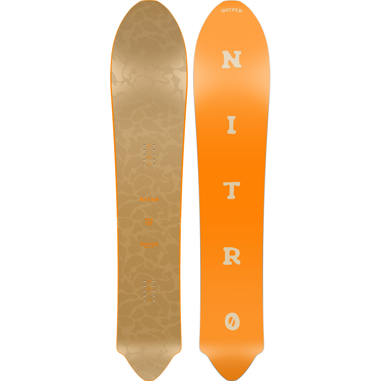 Nitro Herren Powder Snowboard POW von Nitro