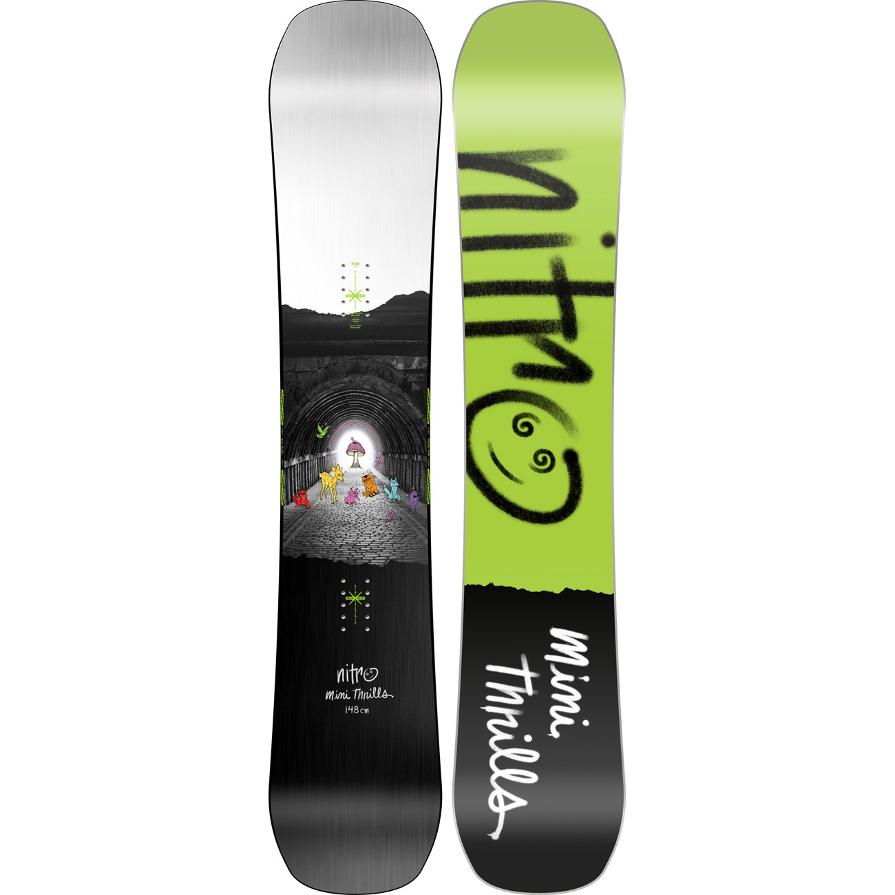 Nitro Kinder Freeride Snowboard MINI THRILLS von Nitro
