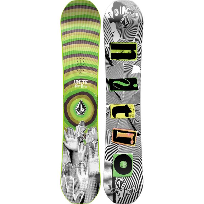 Nitro Kinder Freeride Snowboard RIPPER YOUTH x VOLC von Nitro