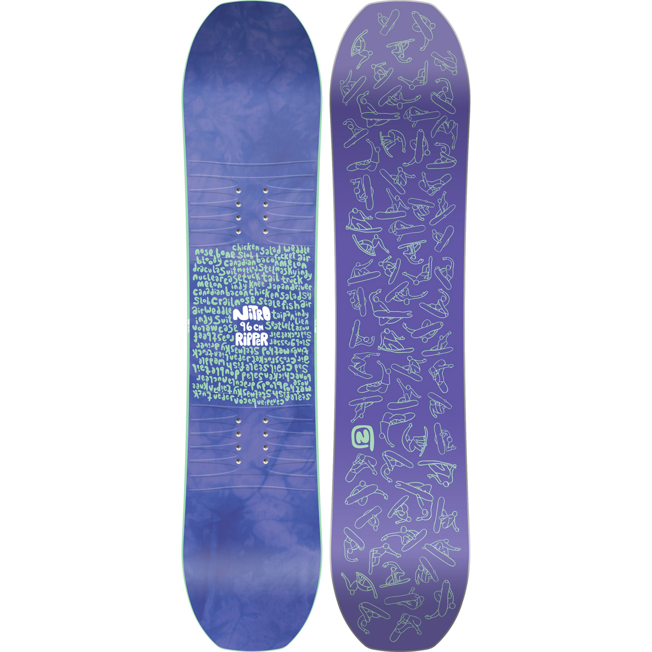 Nitro Kinder Freeride Snowboard Ripper Kids von Nitro