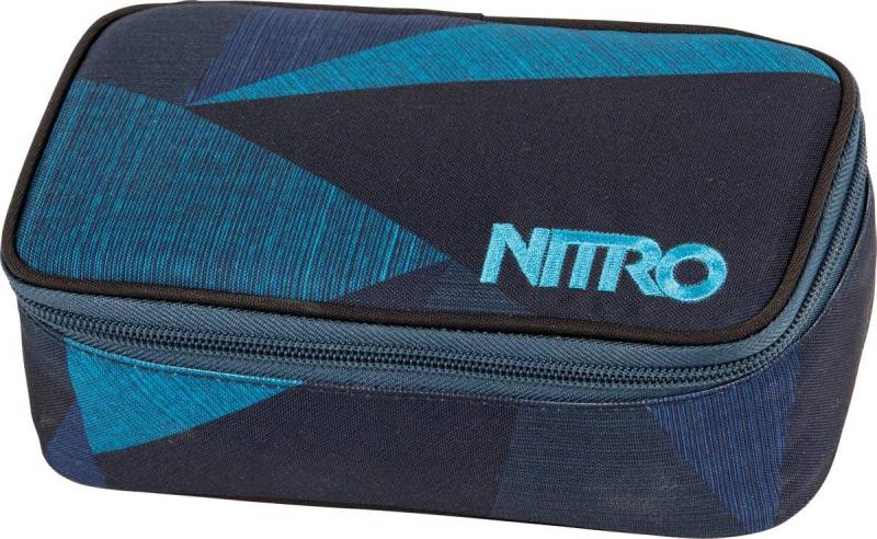 Nitro - Mäppchen PENCIL CASE XL fragments blue von Nitro