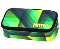 Nitro Pencil Case XL Schlamperetui Geo Green von Nitro