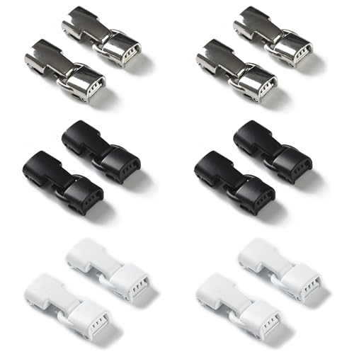 Niuhong 12 Pcs Schnürsenkel Ohne Binden Elastische Schnürsenkel Verschluss Lazy Schuhband Sneaker Laces Verschluss Schnellschnürsystem Für Turnschuhe Wanderschuhe Freizeitschuhe Kinder Erwachsene von Niuhong