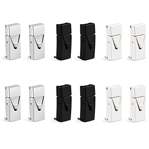 Niuhong 12 Pcs Schnürsenkel Verschlüsse Schnürsenkel Ohne Binden Schnellverschluss Schuhsenkel Lazy Schuhband Sneaker Laces Schnalle Sportschuhe Freizeitschuhe Wanderschuhe Für Kinder Und Erwachsene von Niuhong