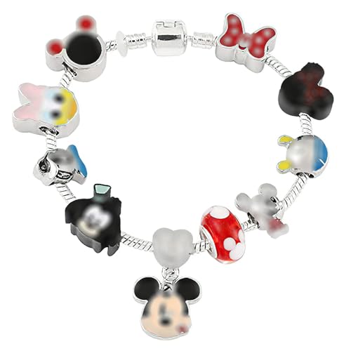 Niumowang Armbänder, Charm Armband, Edelstahl Armreif, Mädchen Armbänder,Personalisierte Armbänder, Geschenk für Mädchen und Kinder von Niumowang