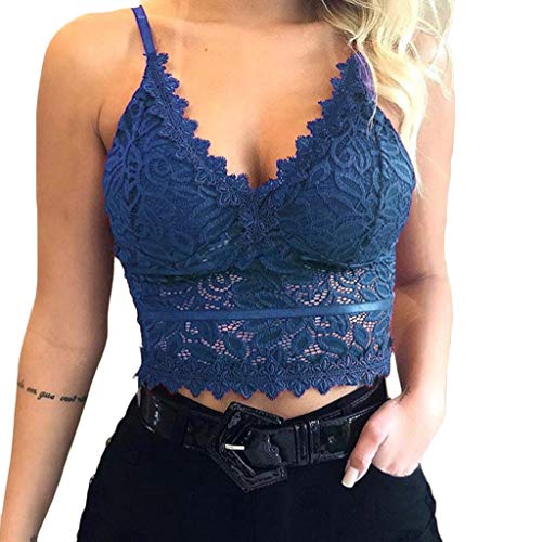 Damen Korsagen Spitze Korsett Top mit Push up BH Tank Top Slim Dessous Übergrößen Damen BHS Pack Buegel Push up Yoga Spitze BH Bra Top Set Sport-BHS für Women von Niunu