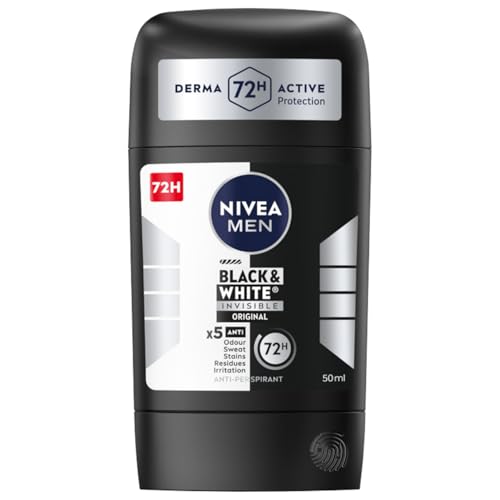 NIVEA MEN Black & White Original Antitranspirant Stick 50ml von NIVEA MEN