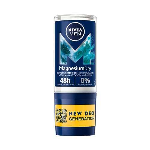 NIVEA MEN Magnesium Dry Antitranspirant Roll-on, 50 ml von Nivea Men