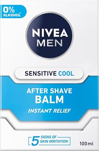 NIVEA MEN Sensitive Cool Kühlende Rasierlotion für Männer 100ml von NIVEA