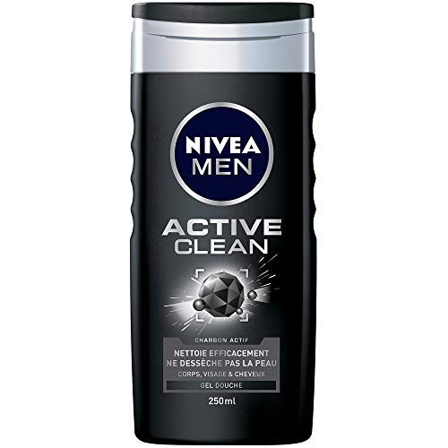 Nivea Men - Active Clean Duschgel, limitierte Auflage Marqueinhos PSG, 250 ml von Nivea Men