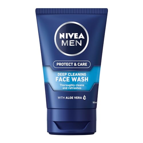 Nivea Men Deep Cleansing Face Wash - 100 ml Pack of 3 von NIVEA Men