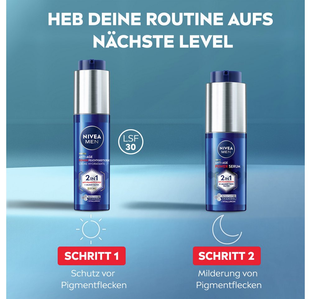 Nivea Men Gesichtspflege-Set NIVEA Men Anti Age Power Set Set, 2-tlg. Nivea Men Gesichtspflege-Set NIVEA Men Anti Age Power Set Set, 2-tlg. von Nivea Men