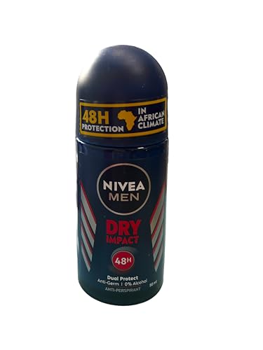 Nivea Men Nivea Men Roll-on Dry Impact Men – 50 ml – 6er-Pack von Nivea Men