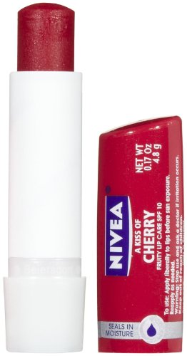 A kiss of Flavour Cherry Tinted Lip Care Nivea 0.17 oz Lip Balm For Unisex (Lippenpflege) von NIVEA