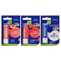 NIVEA - 24H Melt-In Long Lasting Moisture Caring Lip Balm - Lippenbalsam von Nivea