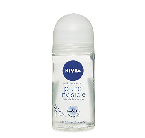 NIVEA Women "Pure Invisible" Deo Roll-on, Anti-Perspirant - 6er Pack (6 x 50ml) von NIVEA