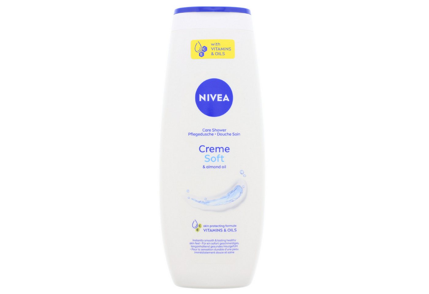Nivea Duschcreme NIVEA Creme Soft Pflegedusche 500ml für sofortige Geschmeidigkeit mit von Nivea