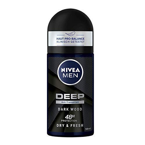 NIVEA for Men Deep Anti-Transpirant Dry Roll-on Dry & Clean,50ml von NIVEA