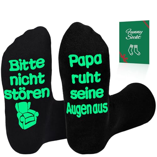 Niwicee Haussocken Wintersocken Geschenk Für Damen Herren 38-42 Socken Bring mir Lange Fun Socken Kleinigkeiten weihnachten -Schwarz-Sofa-Leuchtend von Niwicee