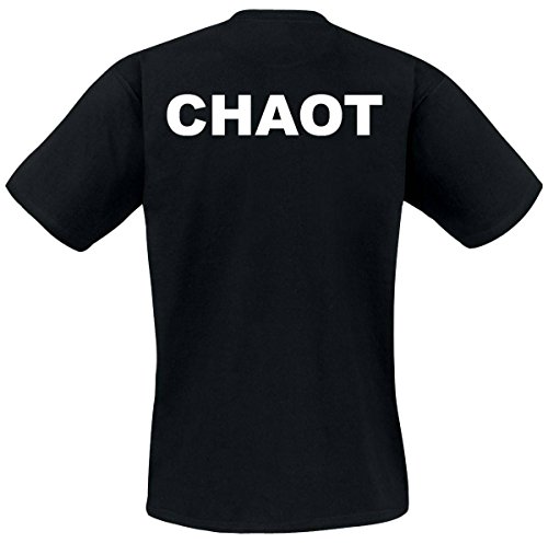 Nix Gut Crew - Chaot, T-Shirt, Farbe: Schwarz, Größe: XL von Nix Gut