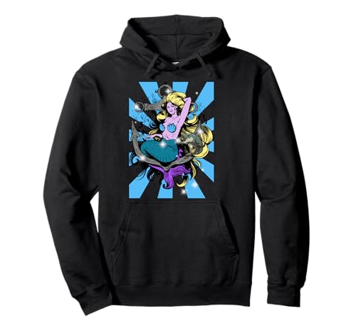 Retro 60er Frauen Frau Nixe Märchenfigur Nixen maritim Mann Pullover Hoodie Retro 60er Frauen Frau Nixe Märchenfigur Nixen maritim Mann Pullover Hoodie von Nixe Nixen Meerjungfrau