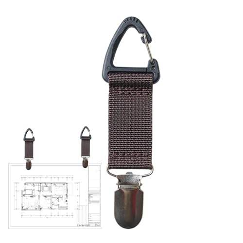 Clips für Reisehüte | Hutclip für Hüte und Hüte, multifunktional, Duck Hut., Kaffee, Se référer au descriptif, Siehe Beschreibung von Nixiara