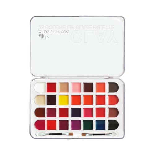 Lippenstiftpalette – Wasserdicht Make-up – 28 Farben | langanhaltender Lipgloss | Rouge für reife Mädchen | Reise-Make-up-Set | Augen-Make-up für Teenager von Nixiara