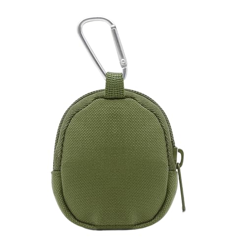 Münzbeutelschlüsselkette - Taschenwechselhalter, Reißverschlussbecher | Kleine Währungsbrieftasche Mit Schlüsselring, Accessoire Im Freien Für Wanderfahrten, Ausrüstungspeicherung Zum Klettern, Reisew von Nixiara