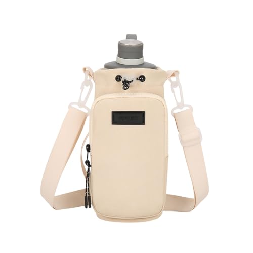 Nixiara Wasserflaschenhalter Mit Riemen - Wasserflasche Schlinge Mit Schultergurt | Trinkbecher -Geldbörse -Telefontasche, Sportbecher Tumbler -Trägerbeutel Zum Aufstieg des Camping -Camping von Nixiara