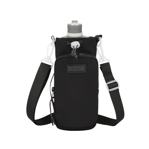 Nixiara Wasserflaschenhalter Mit Riemen - Wasserflasche Schlinge Mit Schultergurt | Trinkbecher -Geldbörse -Telefontasche, Sportbecher Tumbler -Trägerbeutel Zum Aufstieg des Camping -Camping von Nixiara
