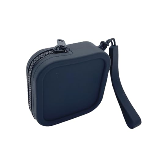 Silikonmünze Geldbörse - Square Kopfhörerspeicherbeutel Mit Reißverschluss, Gebrauchsgebrauch Frauen Organisator | Tragbare Mädchen Kosmetiktaschen Brieftasche Für Münzen Karten Reiseschule Büro Tägli von Nixiara